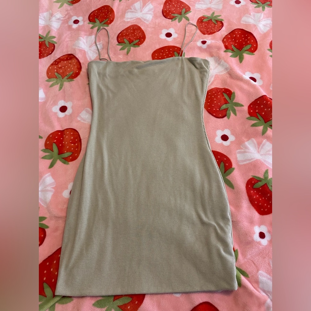 Mint Green Sleeveless Dress